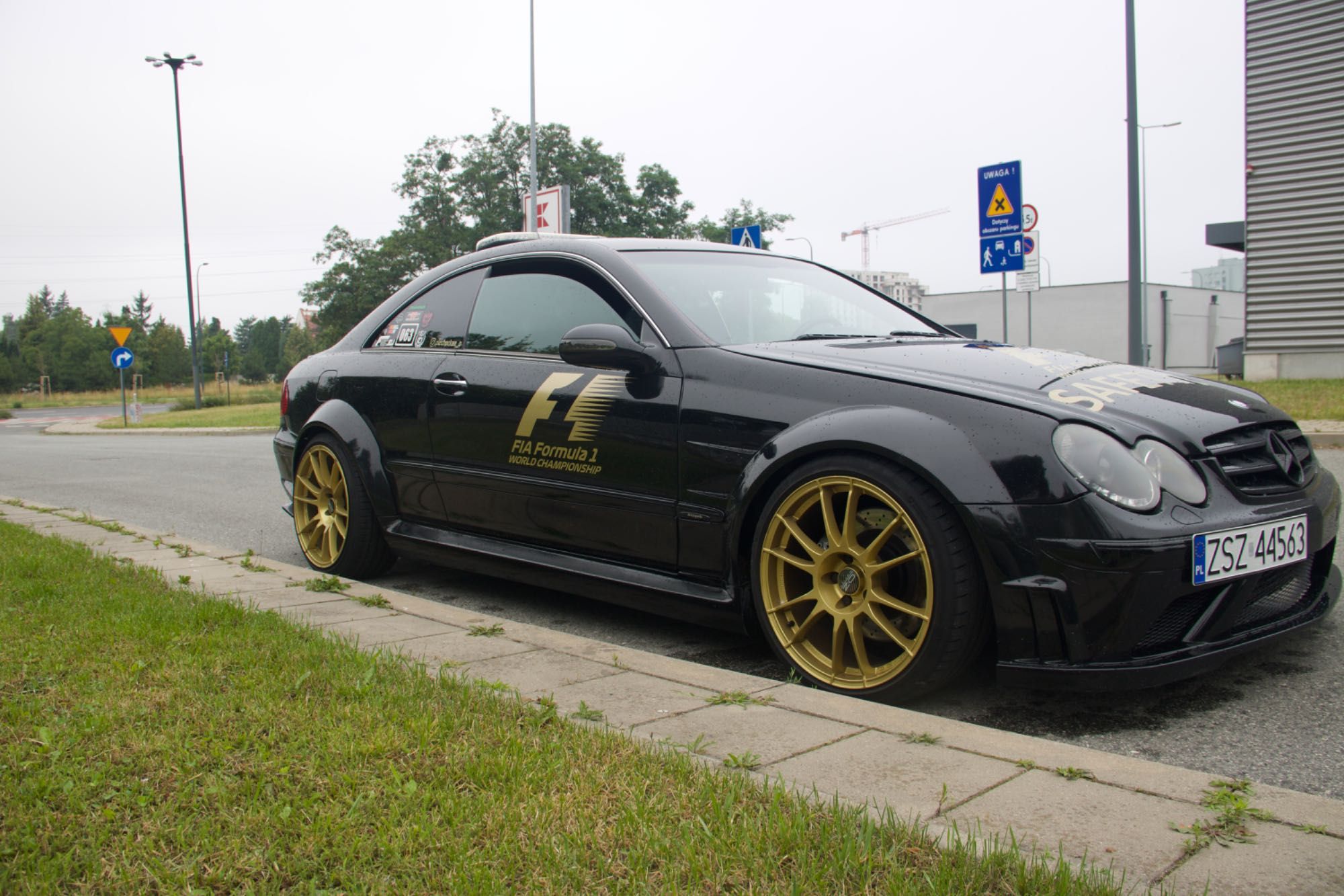 Mercedes CLK W209 body kit black series