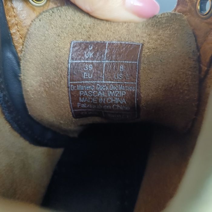 Dr Martens Pascal glany damskie r. 39 skóra naturalna