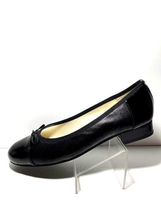 Baleriny czarne Brenda Zaro skóra naturalna R.36.40