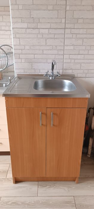 Мийка кухонна з тумбою 60*60
