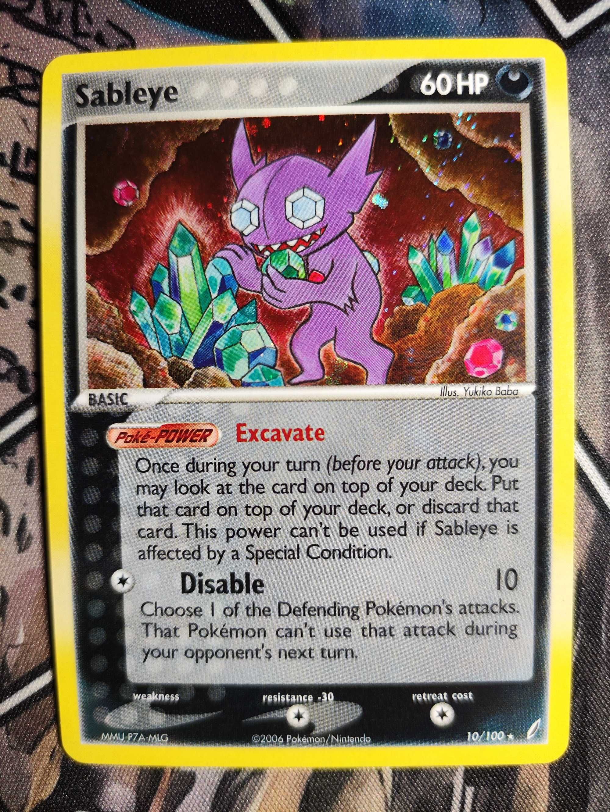 Sableye Carta Pokémon