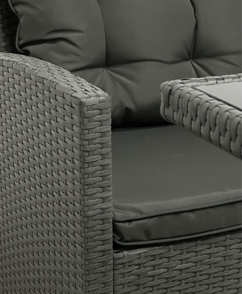 Meble ogrodowe technorattan kolory sofa fotele stół
