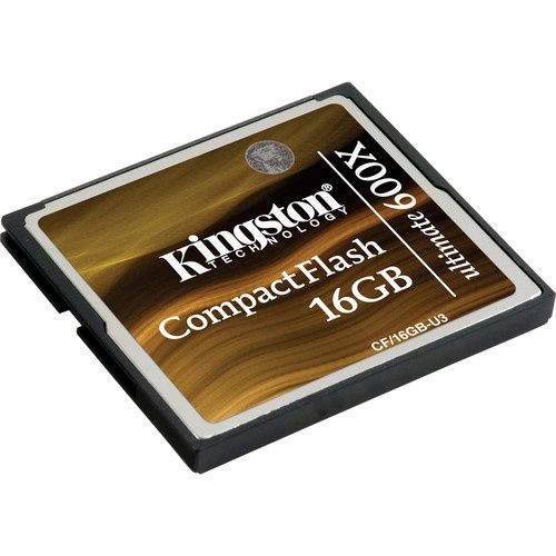 Kingston 16GB CompactFlash Memory Card Ultimate 600x