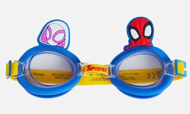 Okulary do pływania dla dziecka z regulowaną opaską  - SPIDERMAN