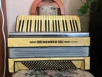 Akordeon Hohner 120 basów z futerałem