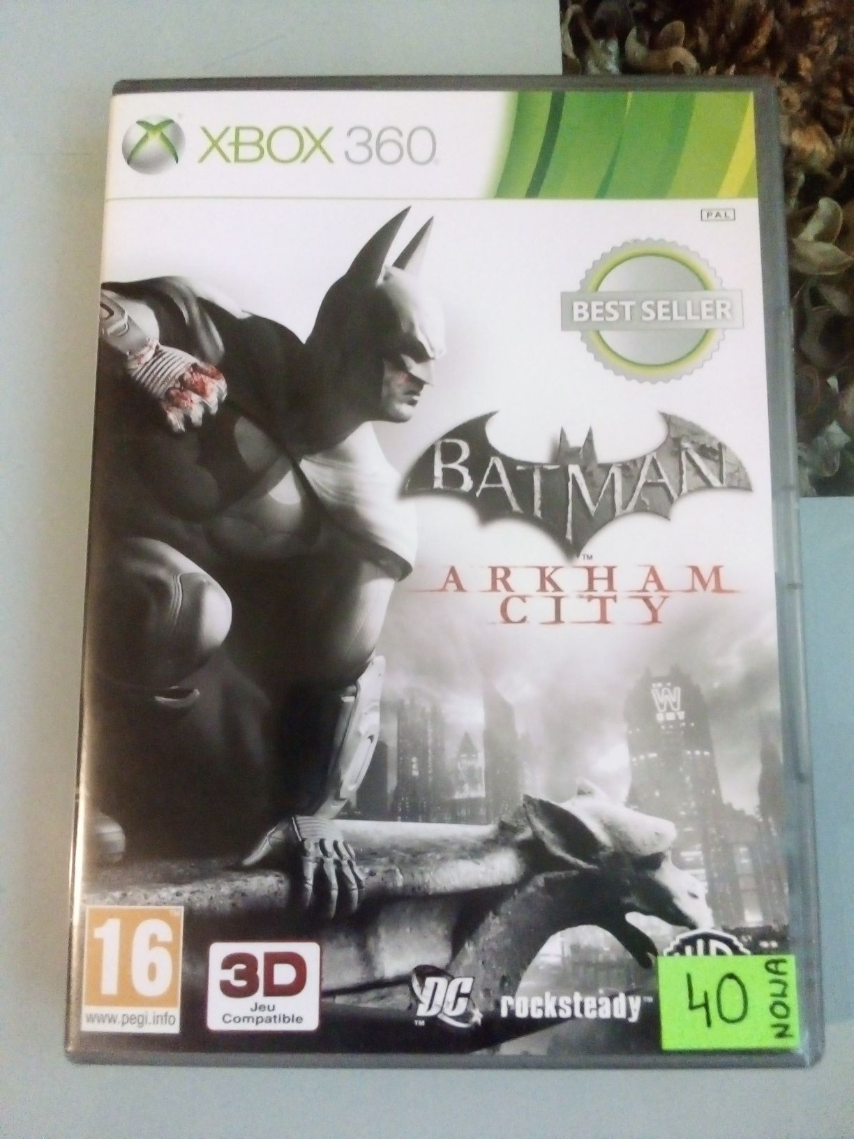 Xbox 360 nowa gra Batman arkham city prezent