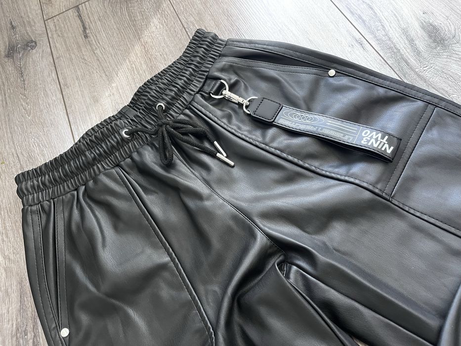 Skórzane spodnie baggy new yorker XS