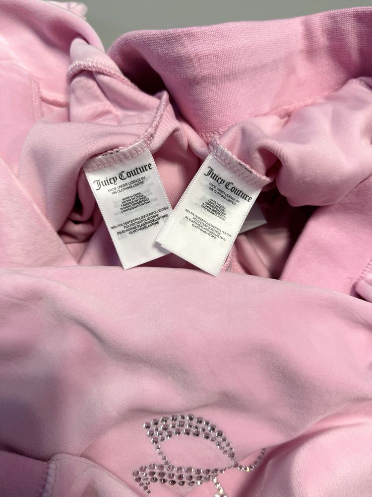 Велюровий костюм Juicy Couture оригінал рожевий розмір XS, S, М