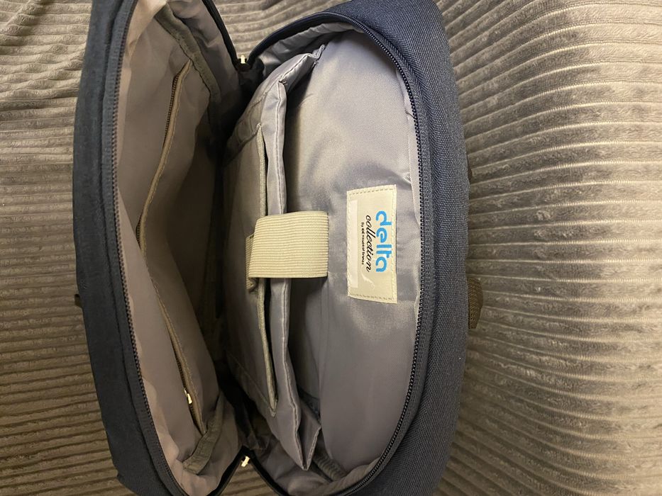 Портфель (рюкзак) Delta синього кольору