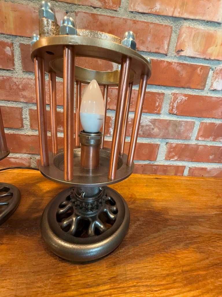 Lampa gabinetowa, industrialna, antyk