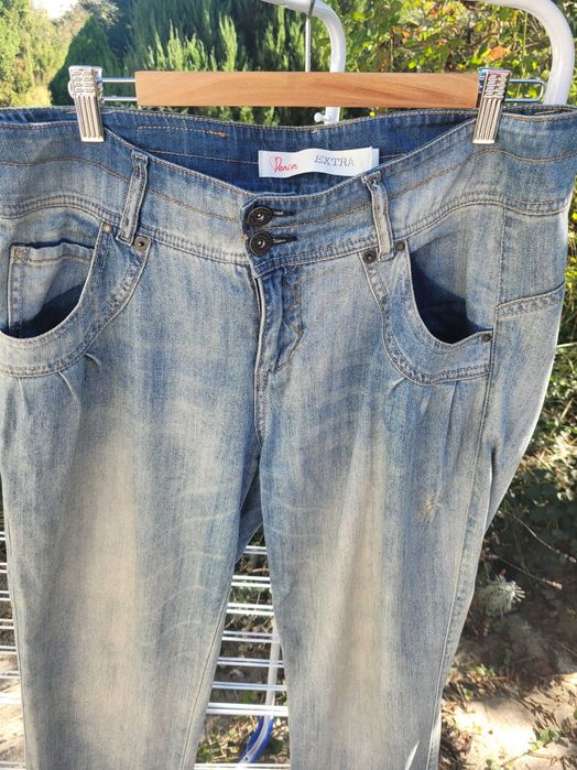 Dżinsy  wide leg KaphAll 42 jasnoniebieskie bdb stan