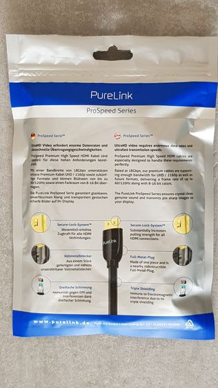 Kabel HDMI PureLink ProSpeed fabrycznie nowy