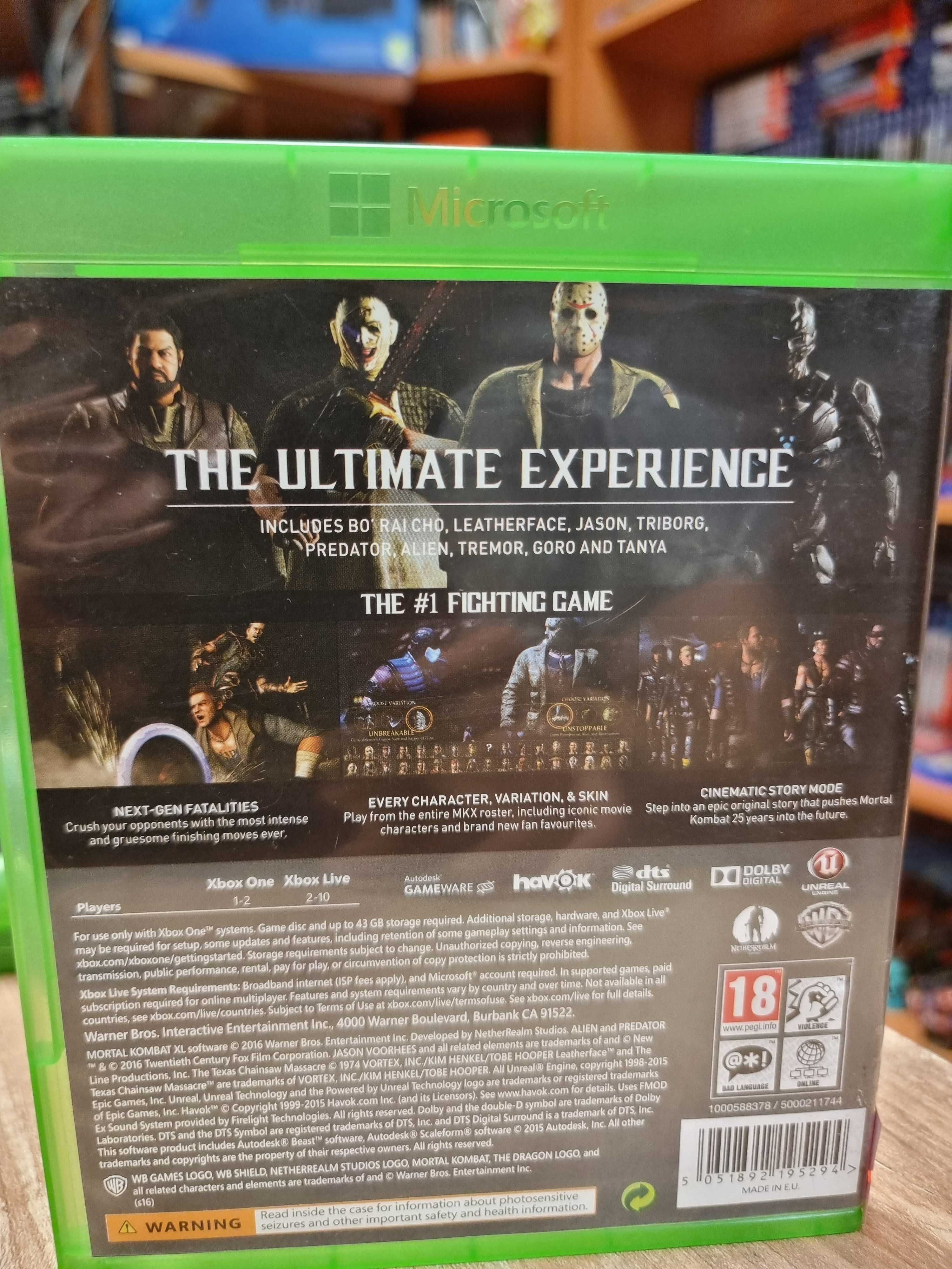 Mortal Kombat XL XBOX ONE, Sklep Wysyłka Wymiana