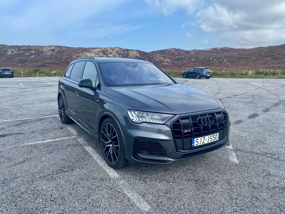 Audi q7 50 tdi sline matrix hud bose cam 360 black editition 7 osob
