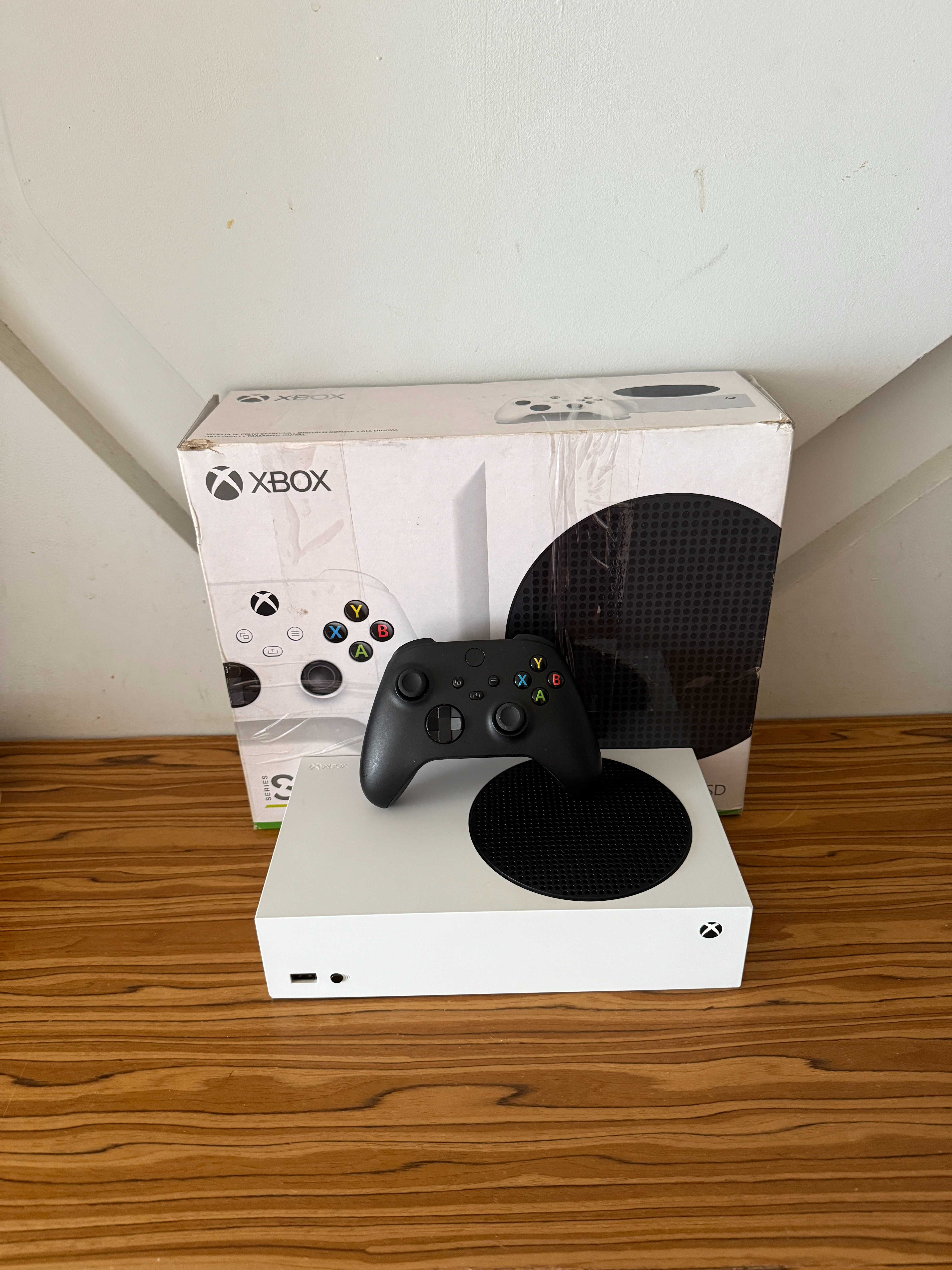 [Xbox] Konsola Xbox Series S + Pad Series - Oryginalne Pudełko!