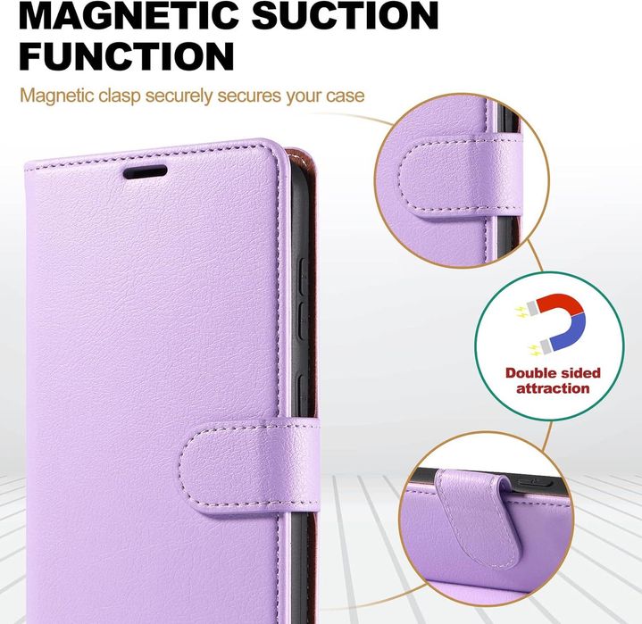 Capa para Xiaomi MI 9 Lite/MI A3 Lite/MI CC9, carteira em couro