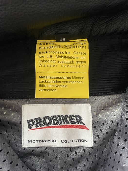 Skórzany strój motocyklowy damski Probiker PRX 7