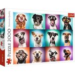 Puzzle trefl 1000 szt psy