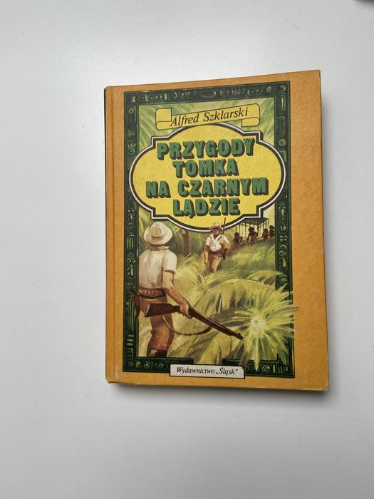 Ksiazka dla dzieci Przygody Tomka na czarnym lądzie