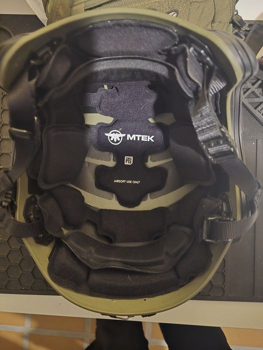 Capacete PTS airsoft