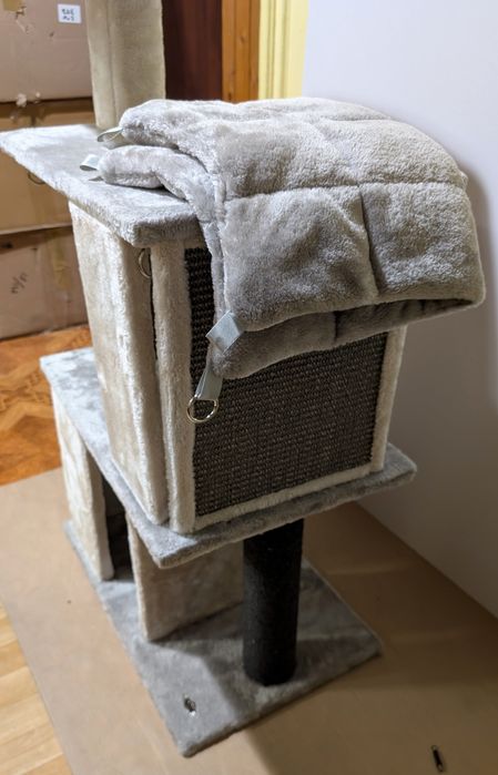 Trixie Drapak Dla Kota Stojący Juliano 58×38X115Cm Szary Używany