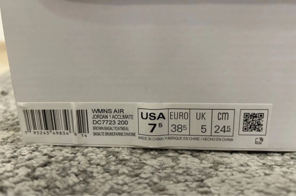 Buty zimowe nike jorgan high