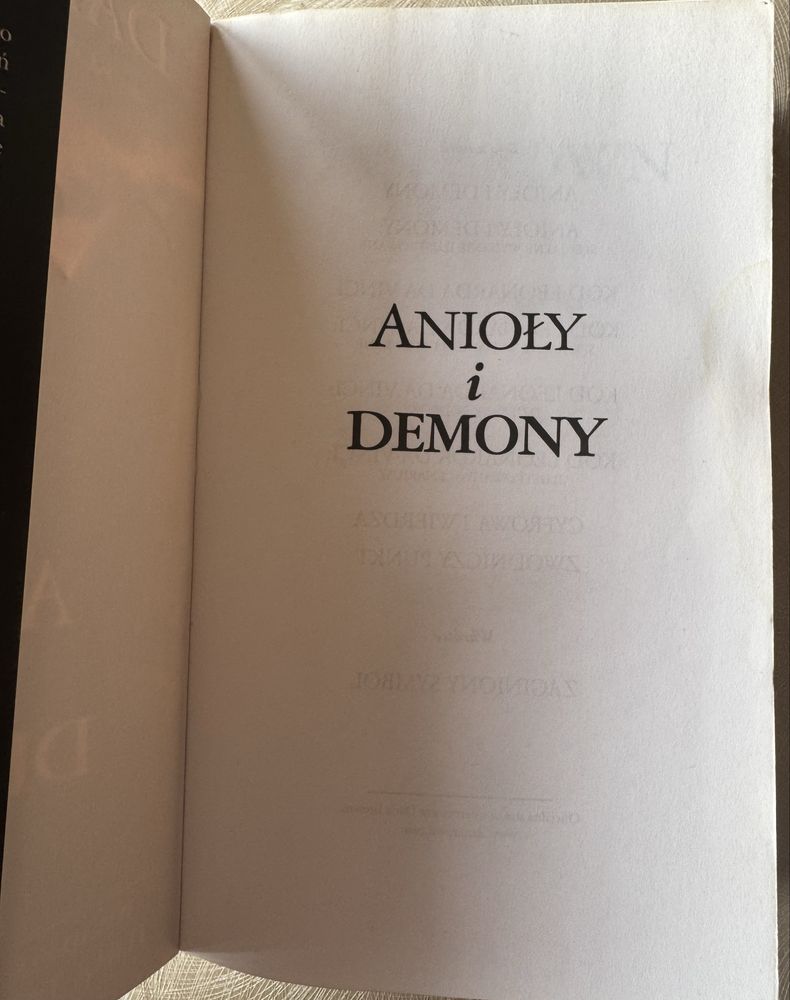 Anioły i Demony