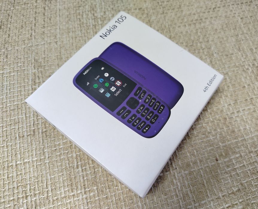 Телефон Nokia 105 (1 sim)