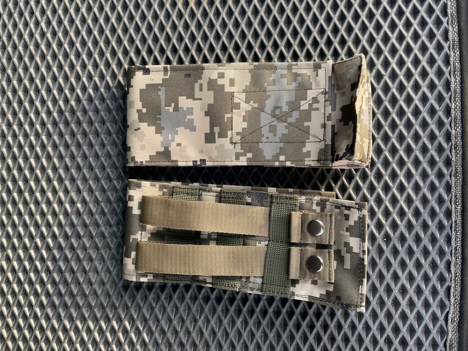 Підсумок під 2 магазини АК/РПК, мультикам, піксель олива/подсумок