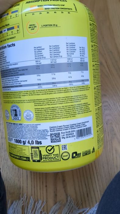 Whey protein complex olimp