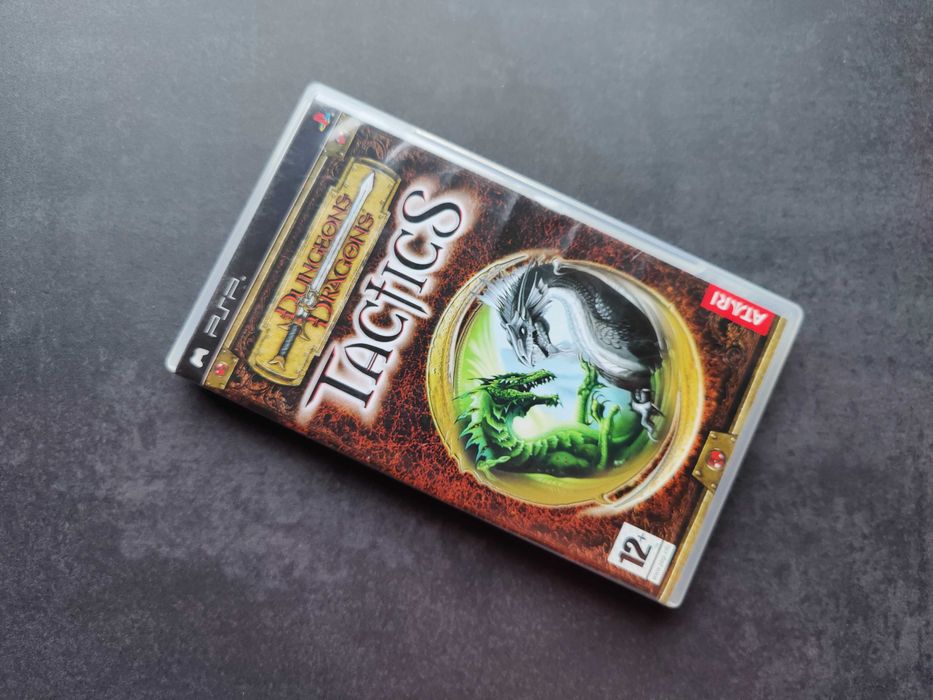 Kultowe Dungeon&Dragon Tactics - Sony PlayStation PSP/Atari