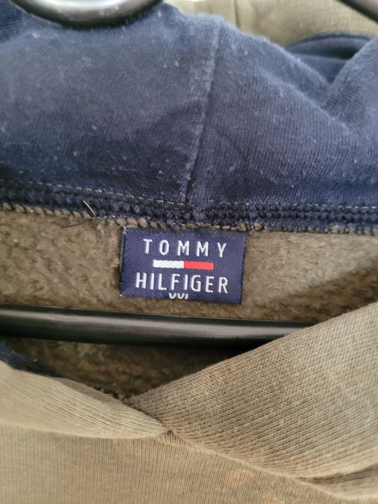 Tommy Hilfiger bluza z kapturem khaki R.XXL