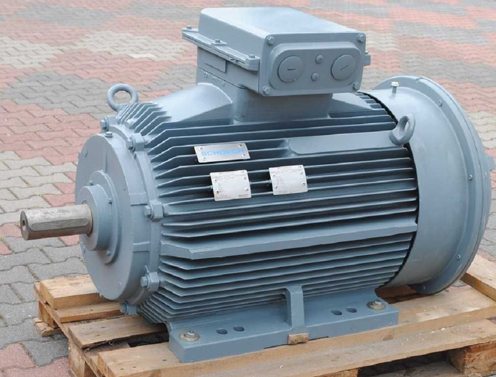 Silnik elektryczny 110kw. 988obr./min. Schorch + enkoder