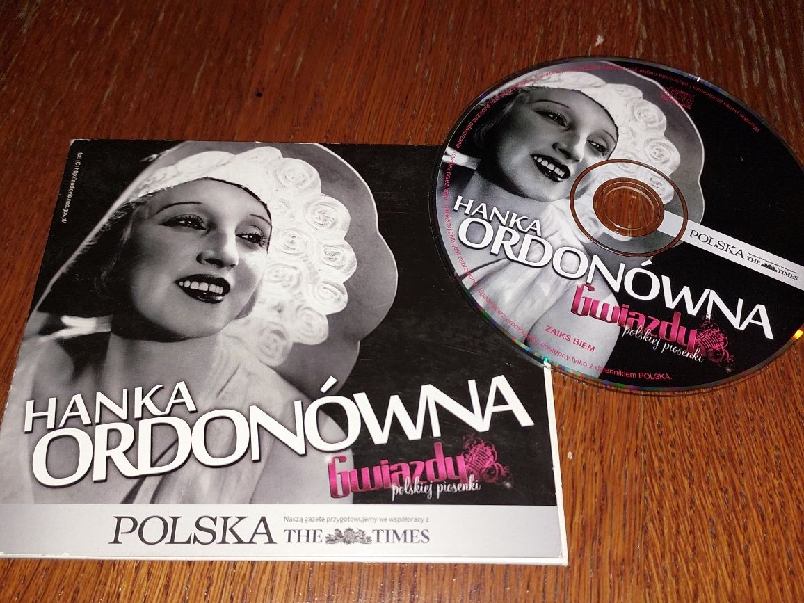 CD Hanka Ordonówna śpiewa miłość stare piosenki Warsa Tuwim Hemar