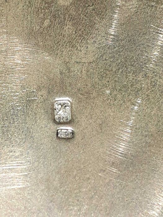 Antigo Guarda Joias em Prata Contraste Águia 835