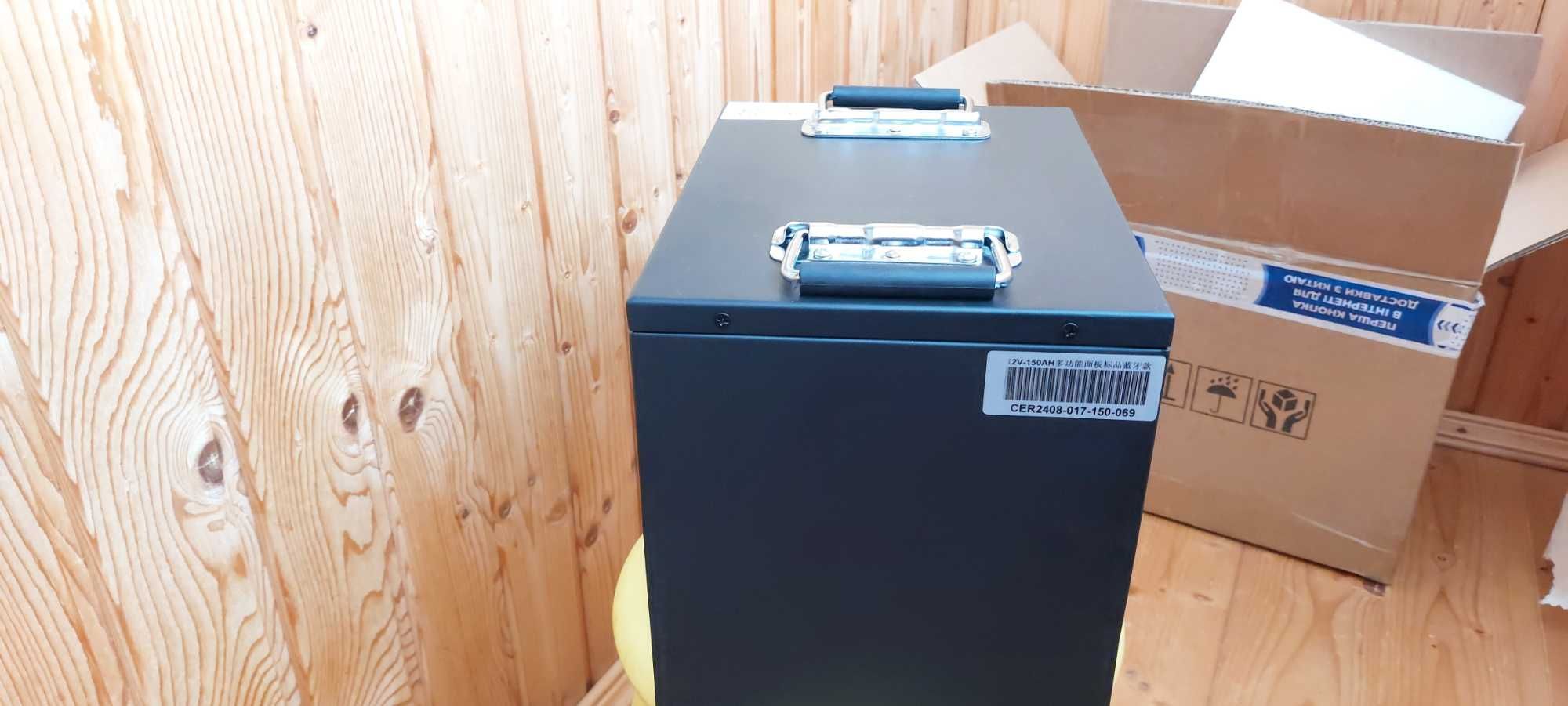 LiFePO4 Акумулятор 12v 150Аh 1920Wh 100A Bluetooth Bms 6500+ Cycles