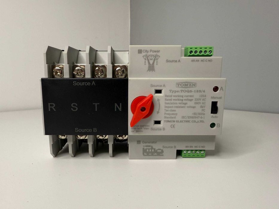 АВР Автомат введення резервного живлення TOMZN TOQ5-125-4