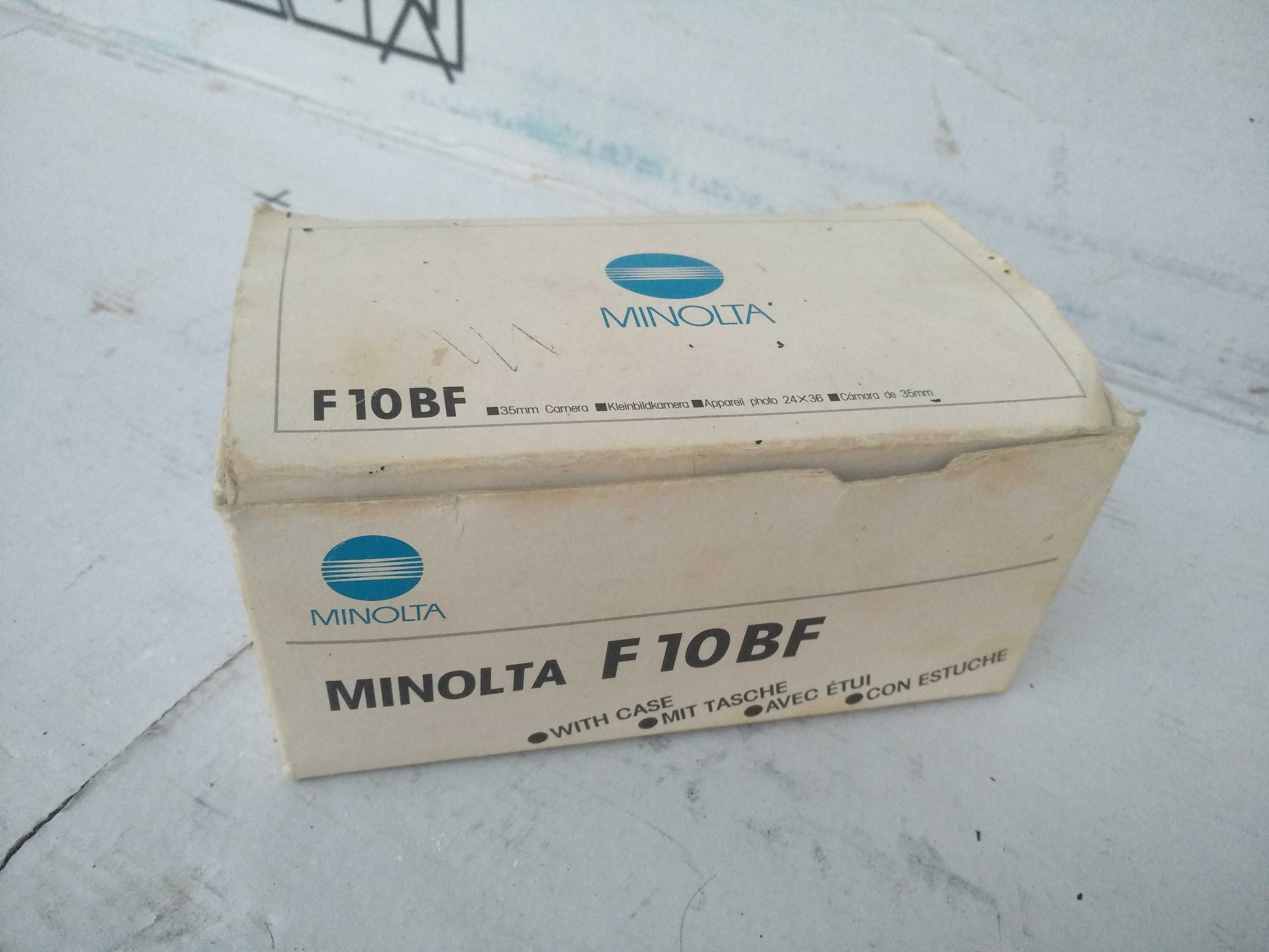 Фотоаппарат Minolta F10BF плёночный (мыльница)