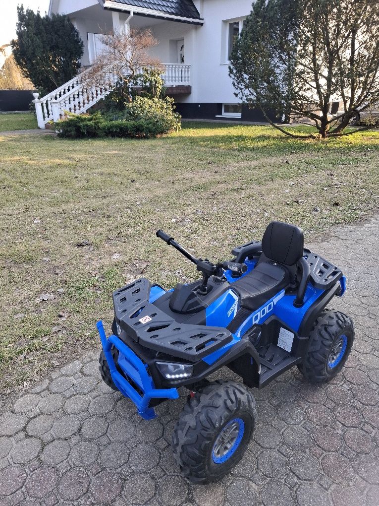 Pojazd Quad ATV Desert XMX-607 Napęd 4x4 z Pilotem Niebieski