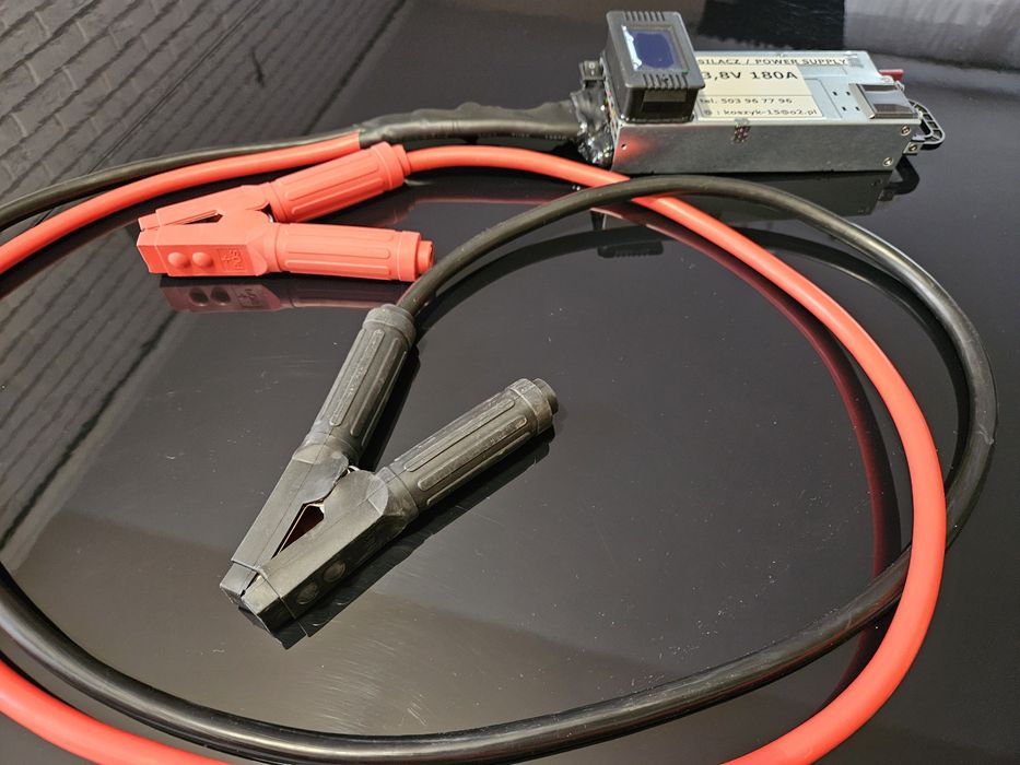 Zasilacz 14,4V 180A amperomierz/woltomierz  - Podtrzymanie Napięcia