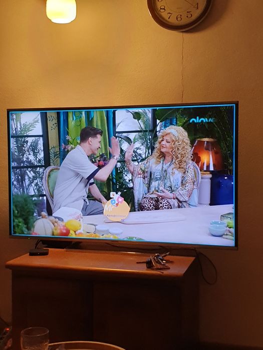 Tv Panasonic 55 czarny ekran,bez stluczenia uszkodzony