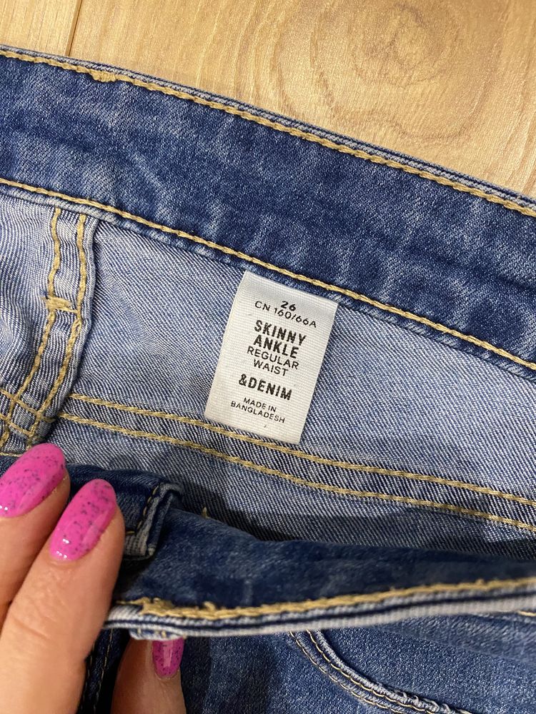 Продам 3 пары брюки джинсы skinny h&m