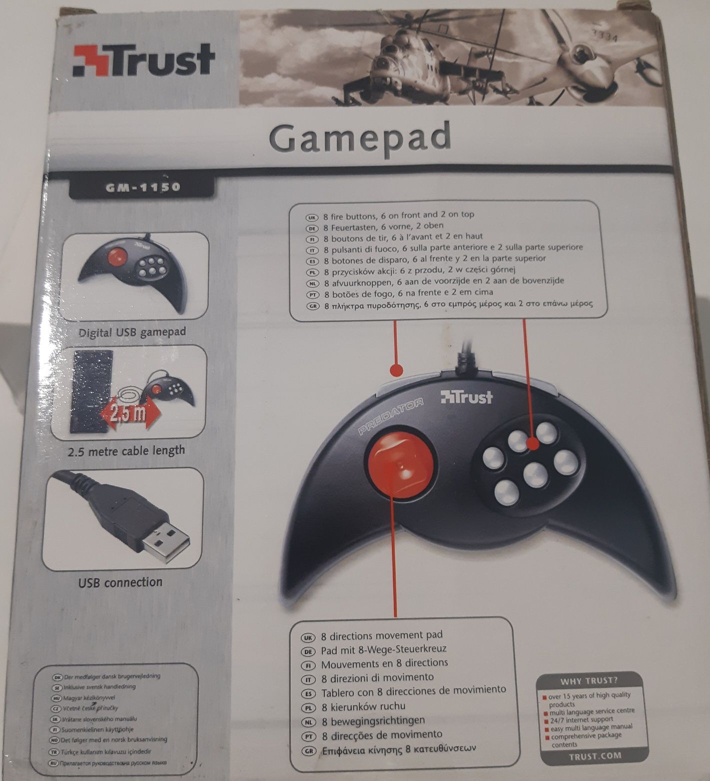 Gamepad Trust Predator GM-1150