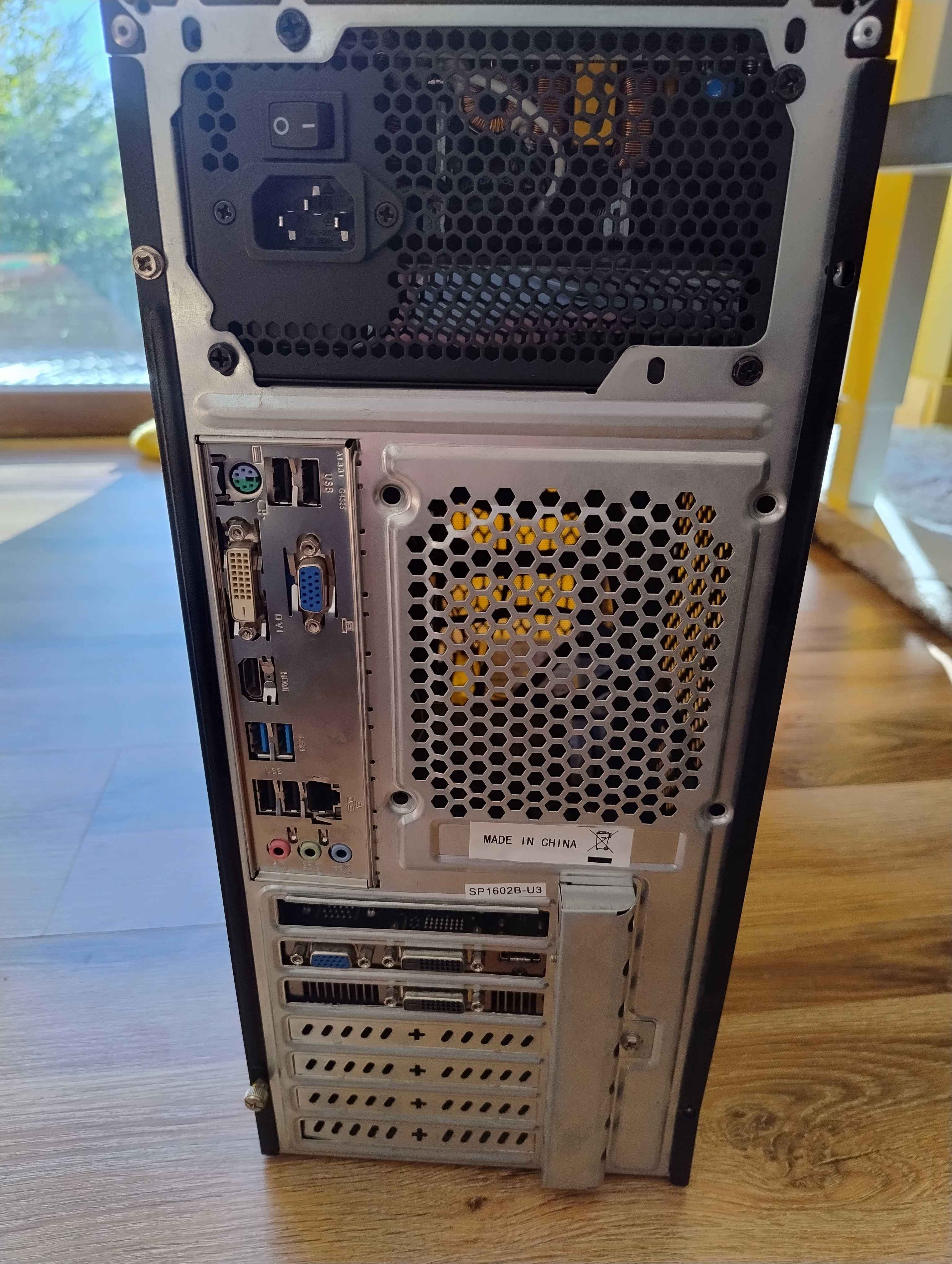 Mocny komputer PC Intel i7 32GB RAM Geforce GT640 2GB obudowa