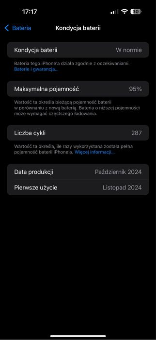 Iphone 16 pro max 11.2024 stan bdb