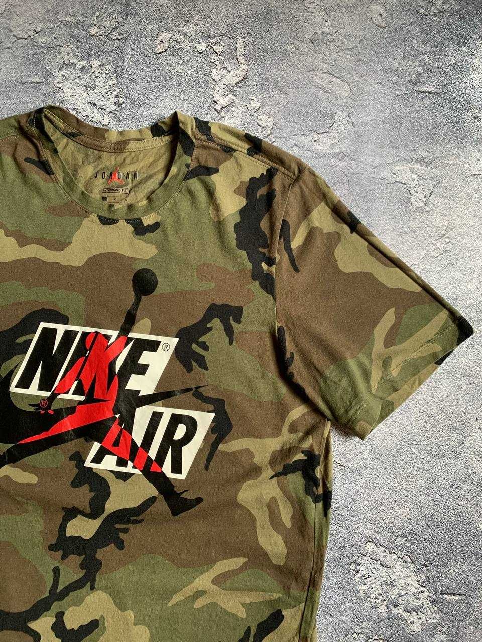 Футболка Nike air Jordan camo оригінал. Розмір L