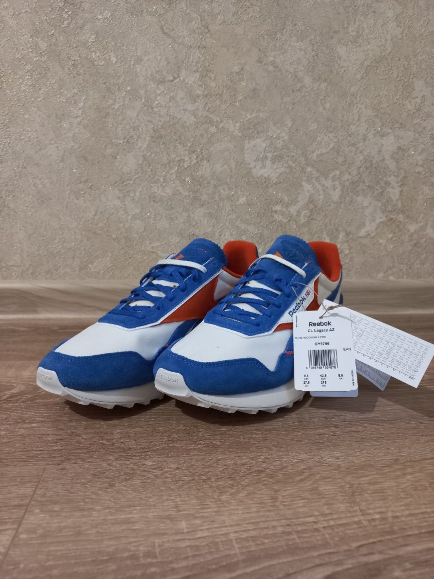 Кроссовки Reebok новые, ОРИГИНАЛ. р.42.5/27.5 см, CL Legasy AZ