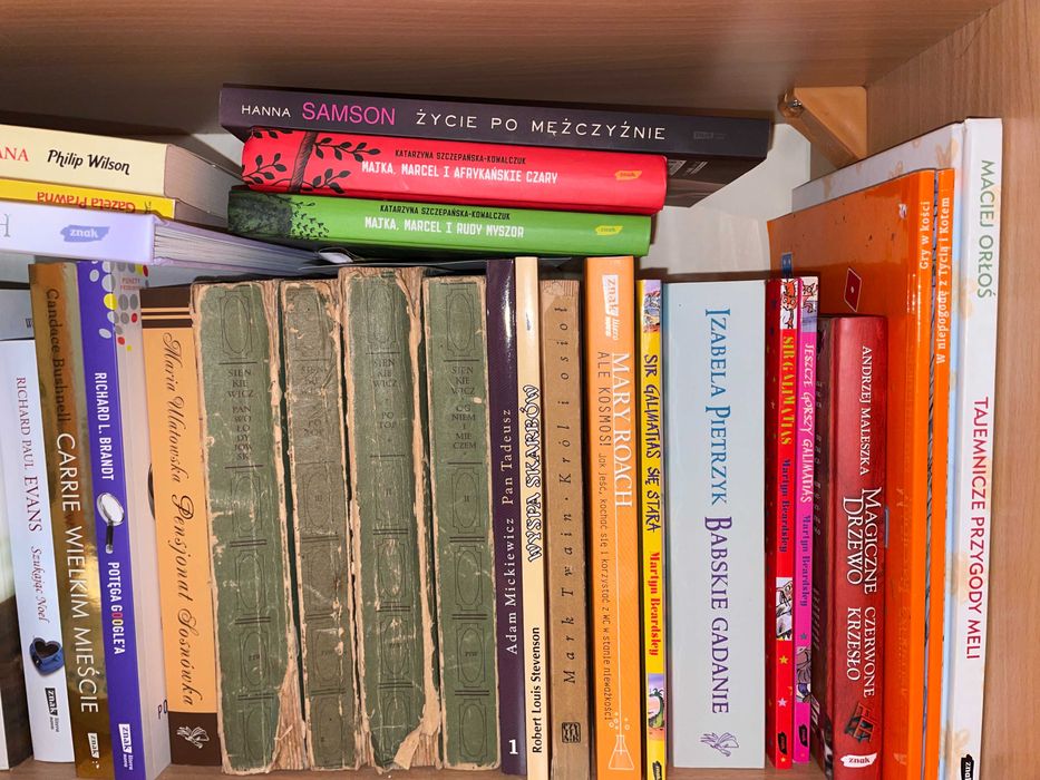 Książki - różne tytuły w opisie - taniej ! DUŻO KSIĄŻEK