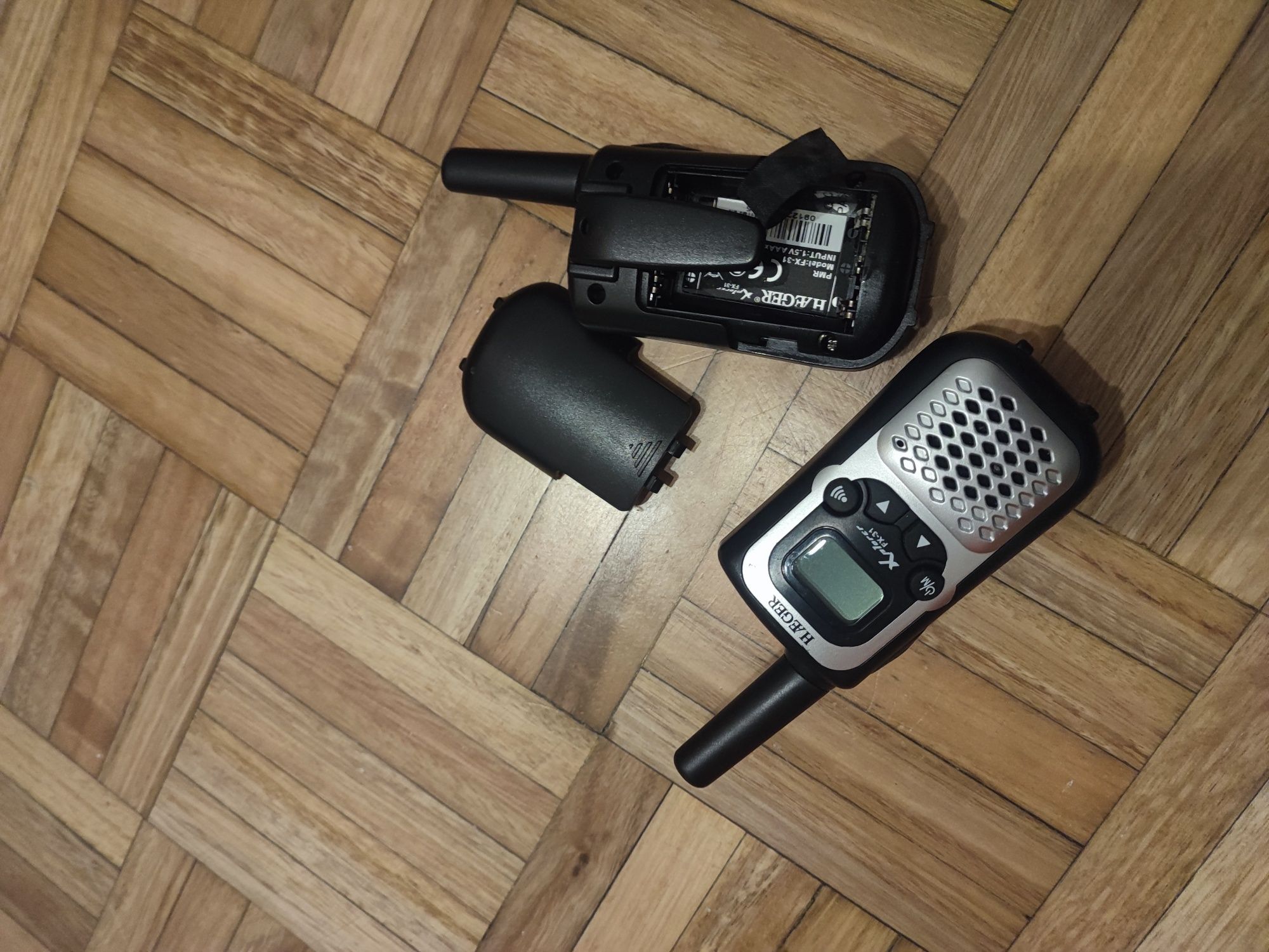 Walkie talkies como novos