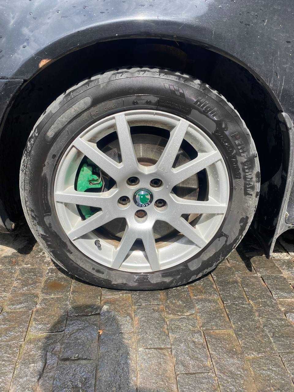 Диски Spider Спайдера Skoda Octavia  VRS RS R16 5/100/16